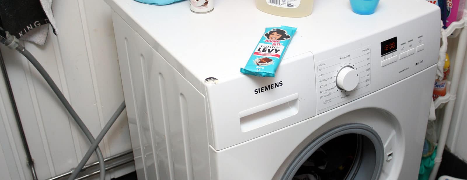 Pyykinpesun taukonaposteltava